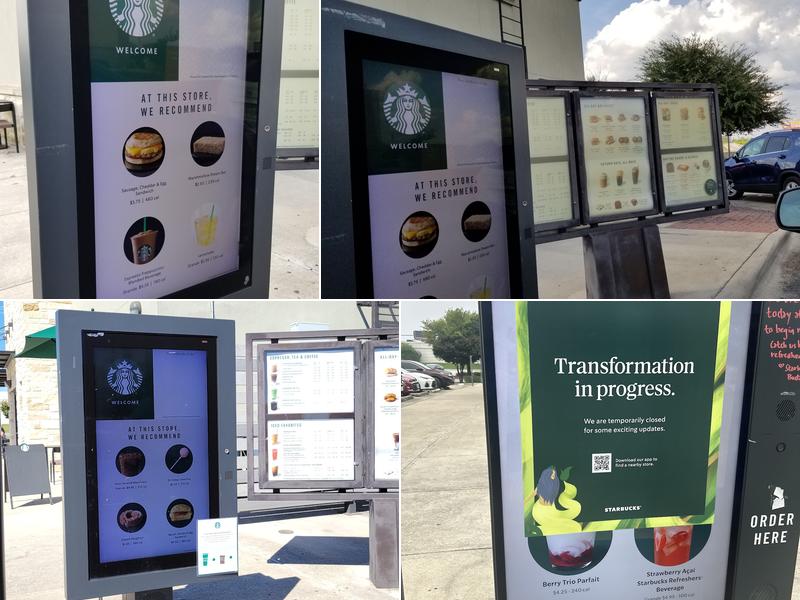 Starbucks Menu