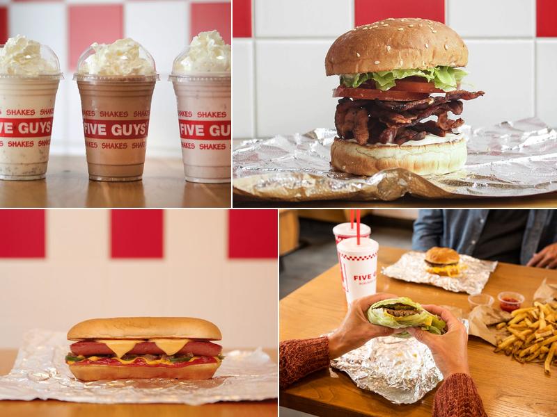 Five Guys Menu