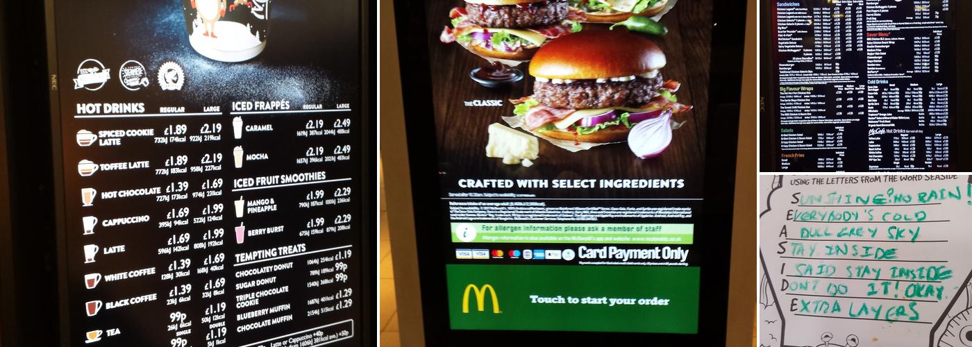 McDonald's Menu