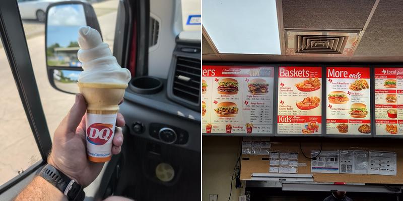 Dairy Queen Menu