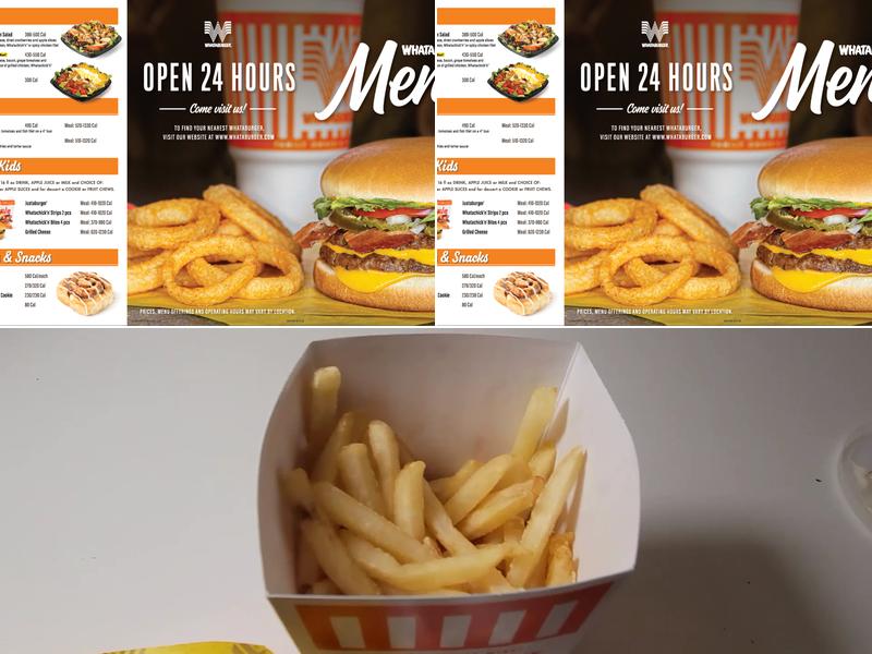 Whataburger Menu