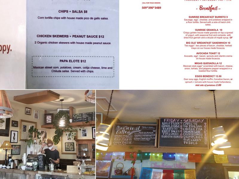 Cloudview Kitchen Menu