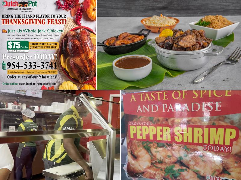 Dutch Pot Restaurant - Miami Gardens Menu