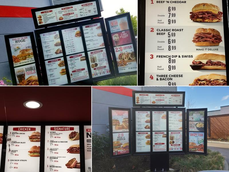 Arby's Menu