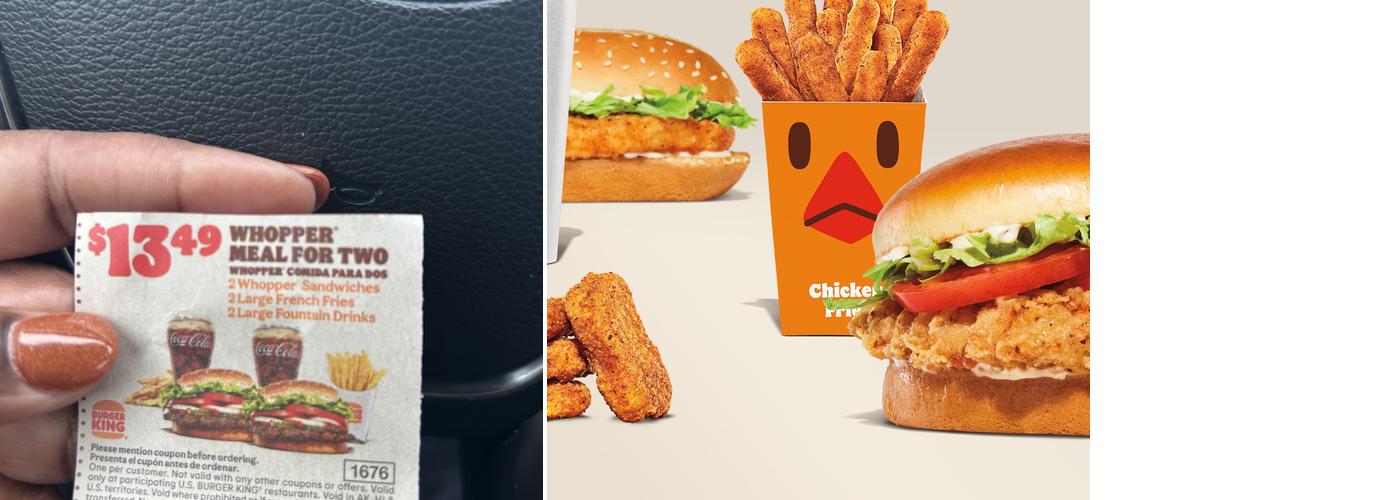 Burger King Menu