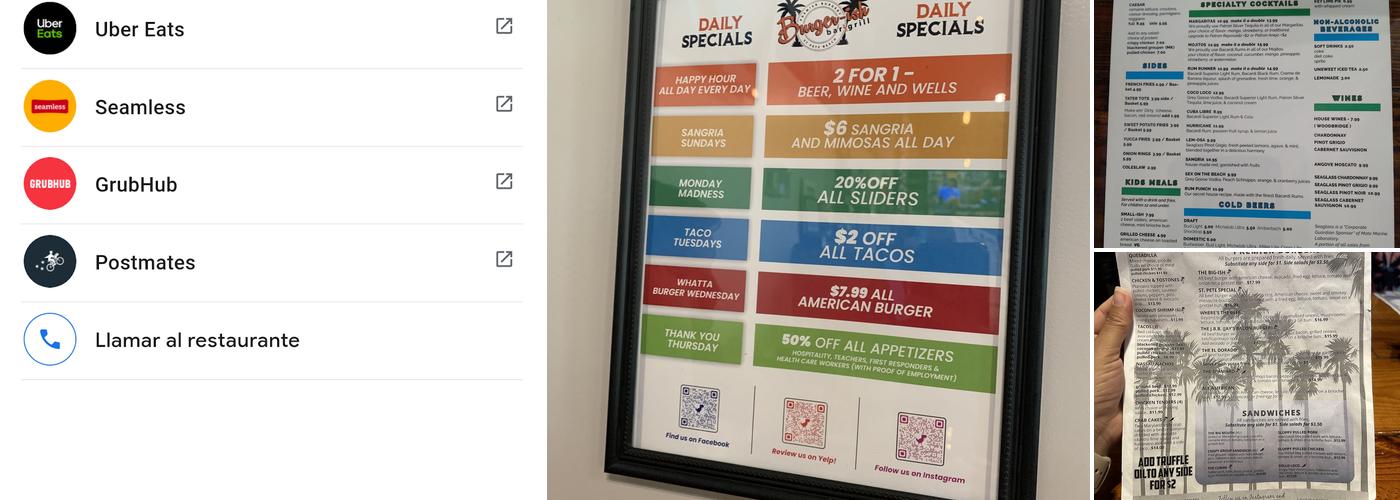 Burger-ish Bar & Grill Menu