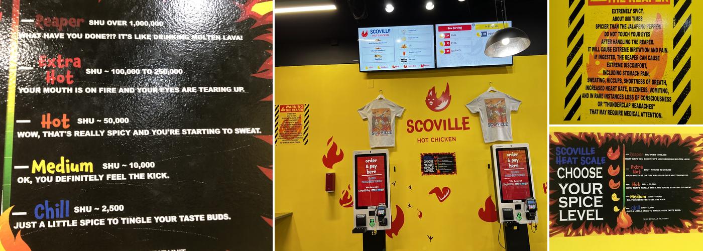 Scoville Hot Chicken - Sandy Springs Menu