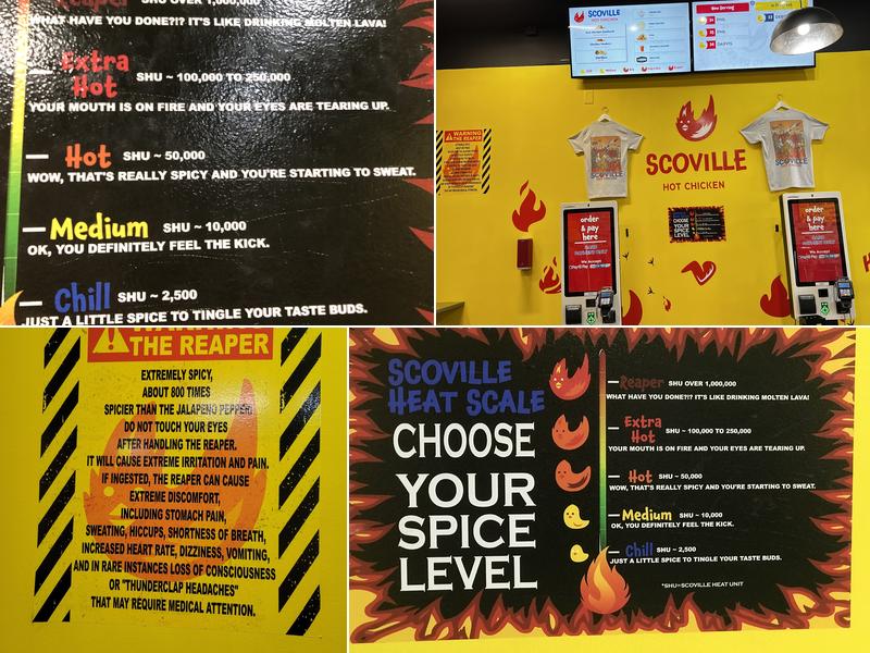 Scoville Hot Chicken - Sandy Springs Menu