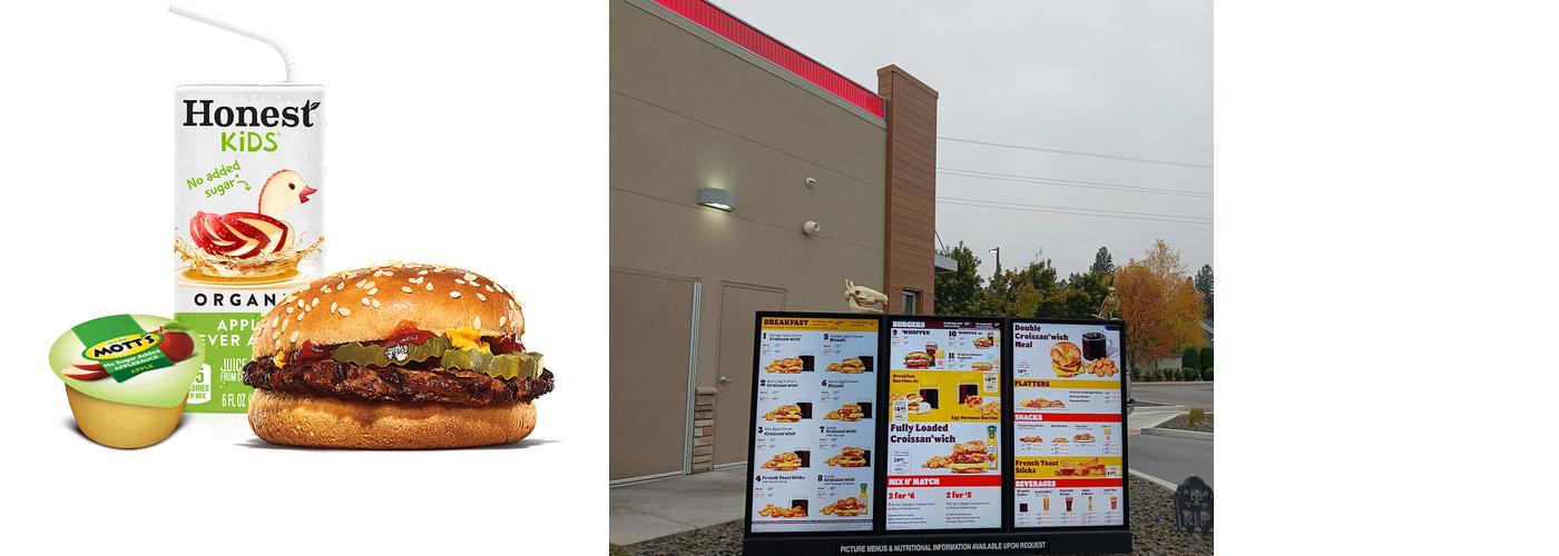 Burger King Menu