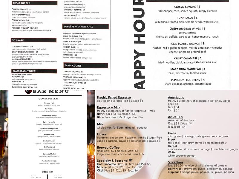 43B Bistro + Bodega Menu