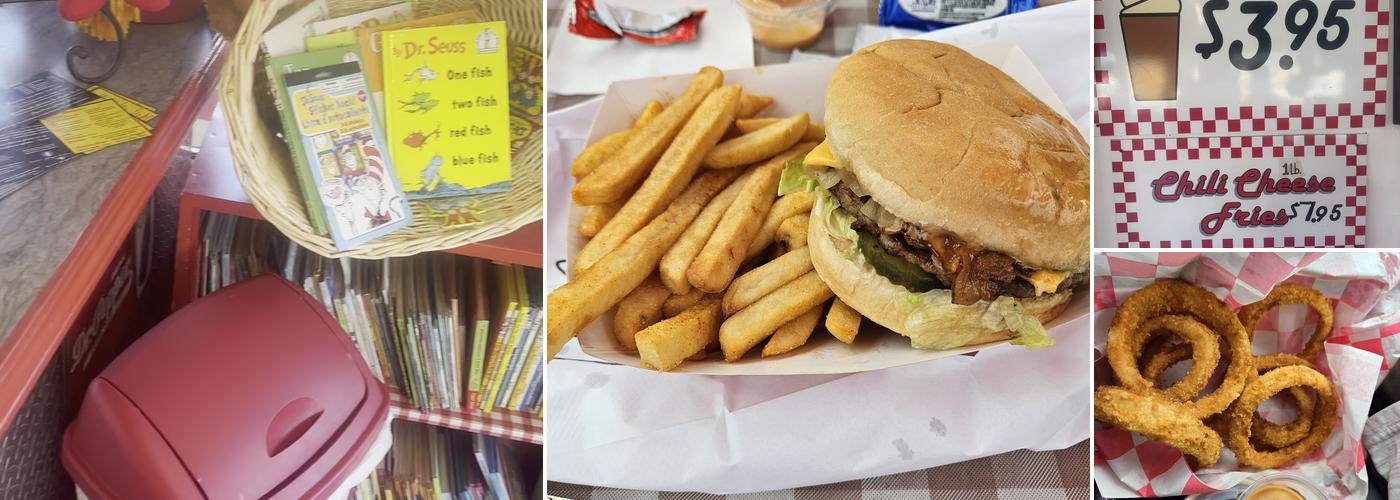 Quickies Burger and Fries Menu