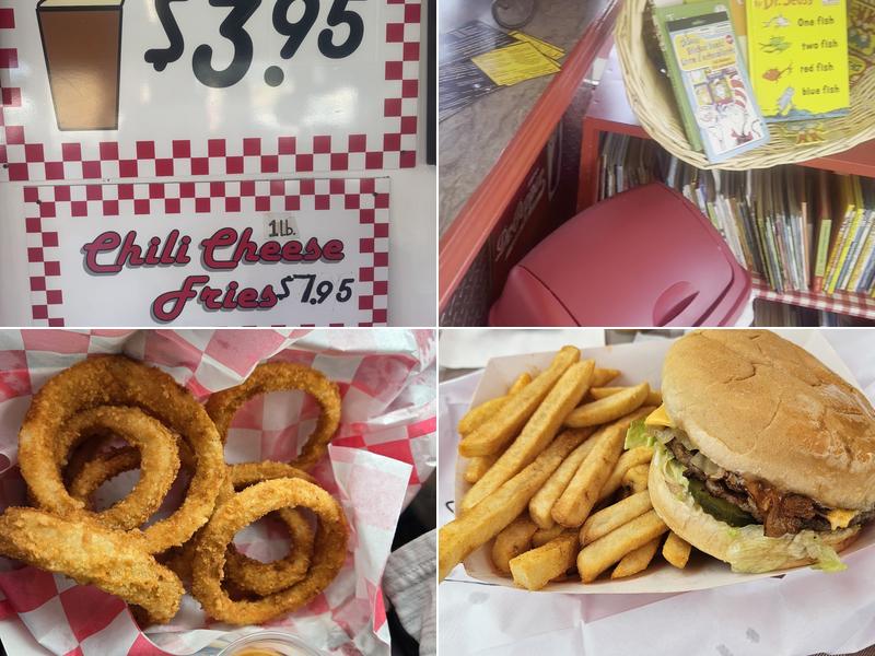 Quickies Burger and Fries Menu