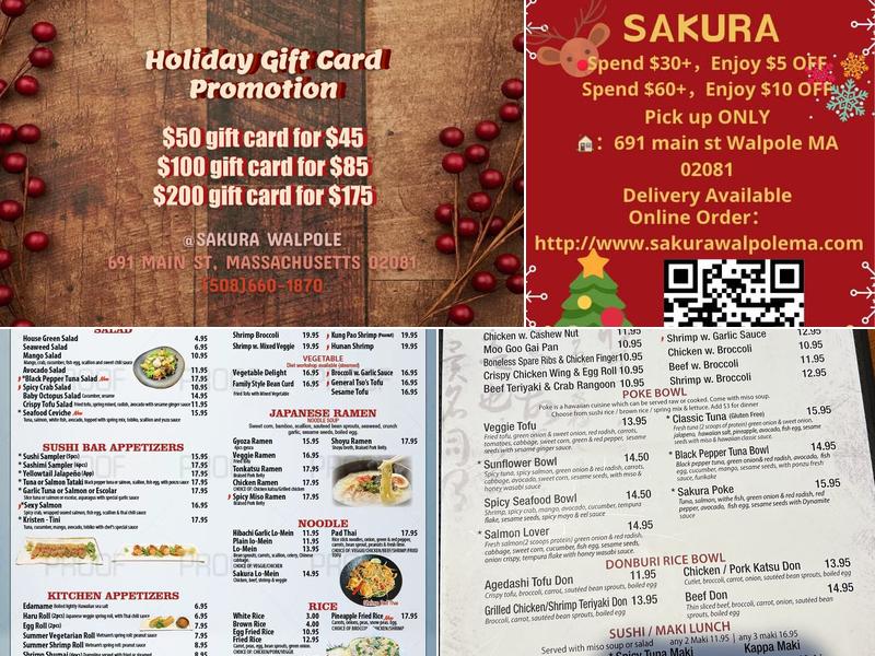 Sakura Menu