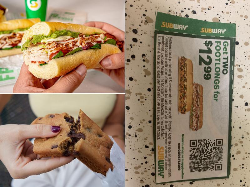 Subway Menu