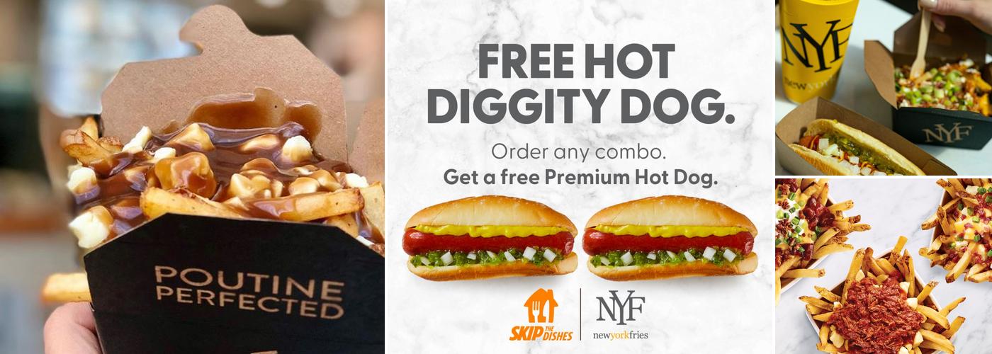 New York Fries Market Mall Menu