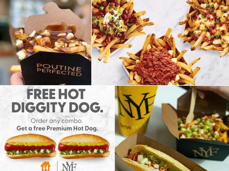 New York Fries Market Mall Menu