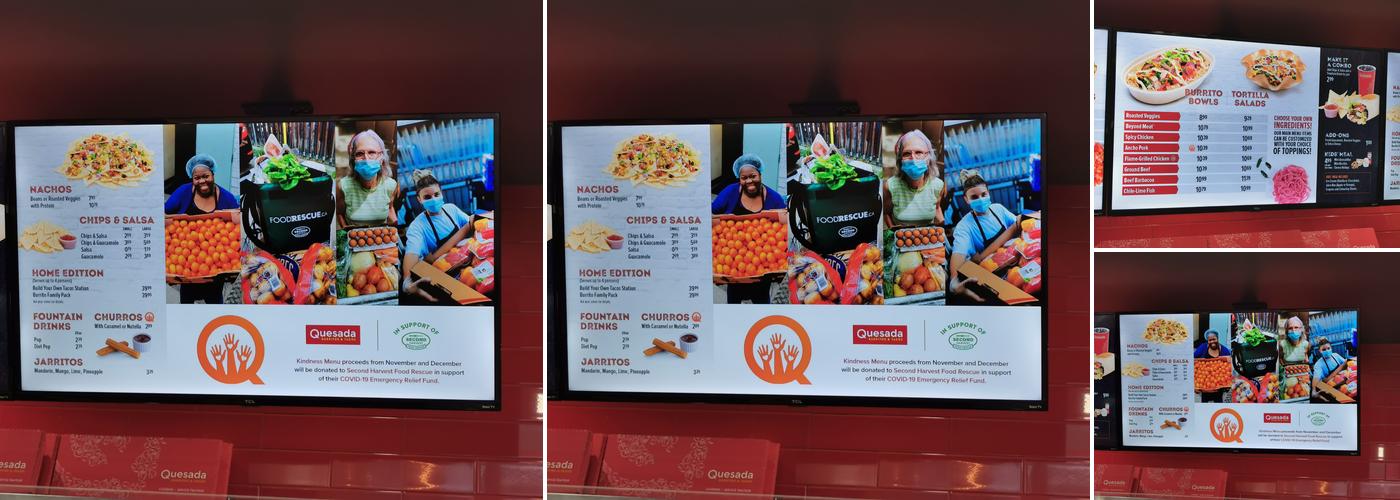 Quesada Burritos & Tacos Menu