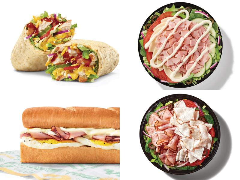 Subway Menu