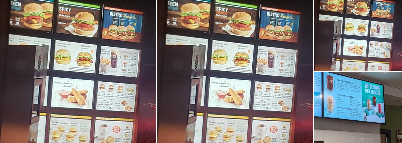 A&W Canada Menu