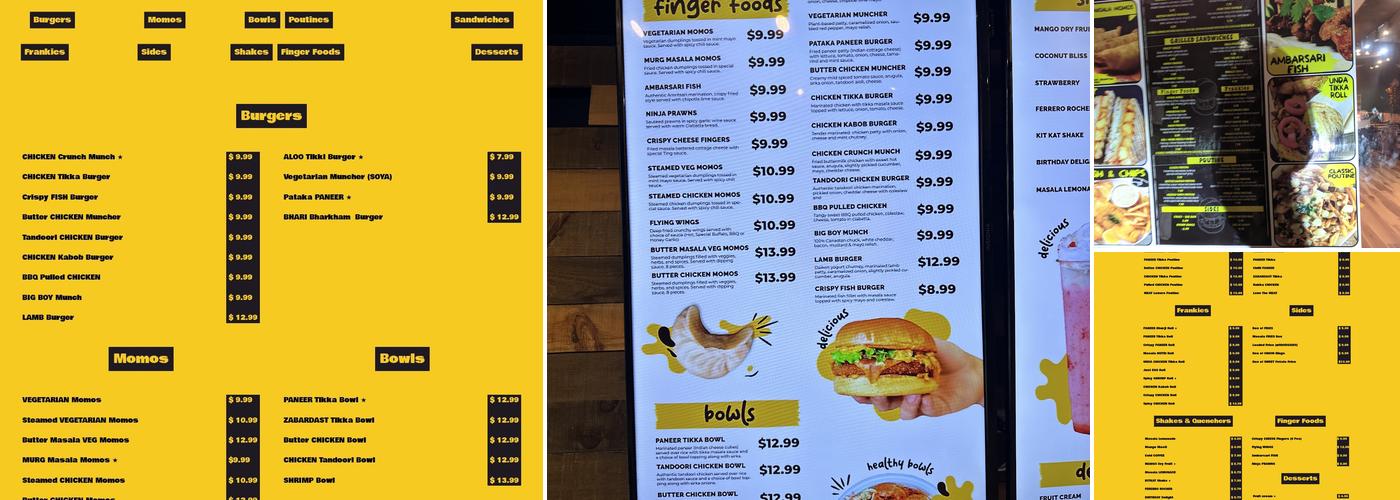 Munchers Menu