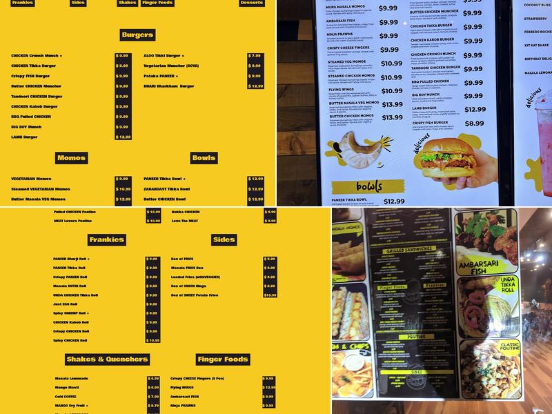 Munchers Menu