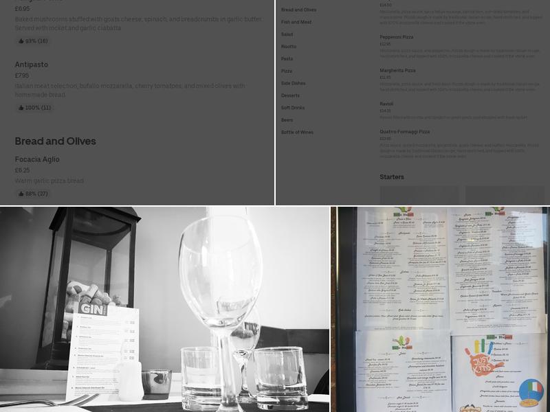 Bella Napoli Abingdon Restaurant & Pizzeria Menu