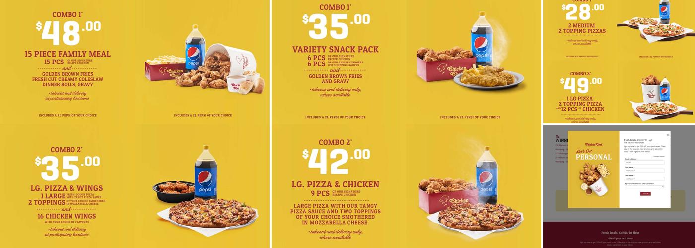 Arborg Chicken Chef Menu