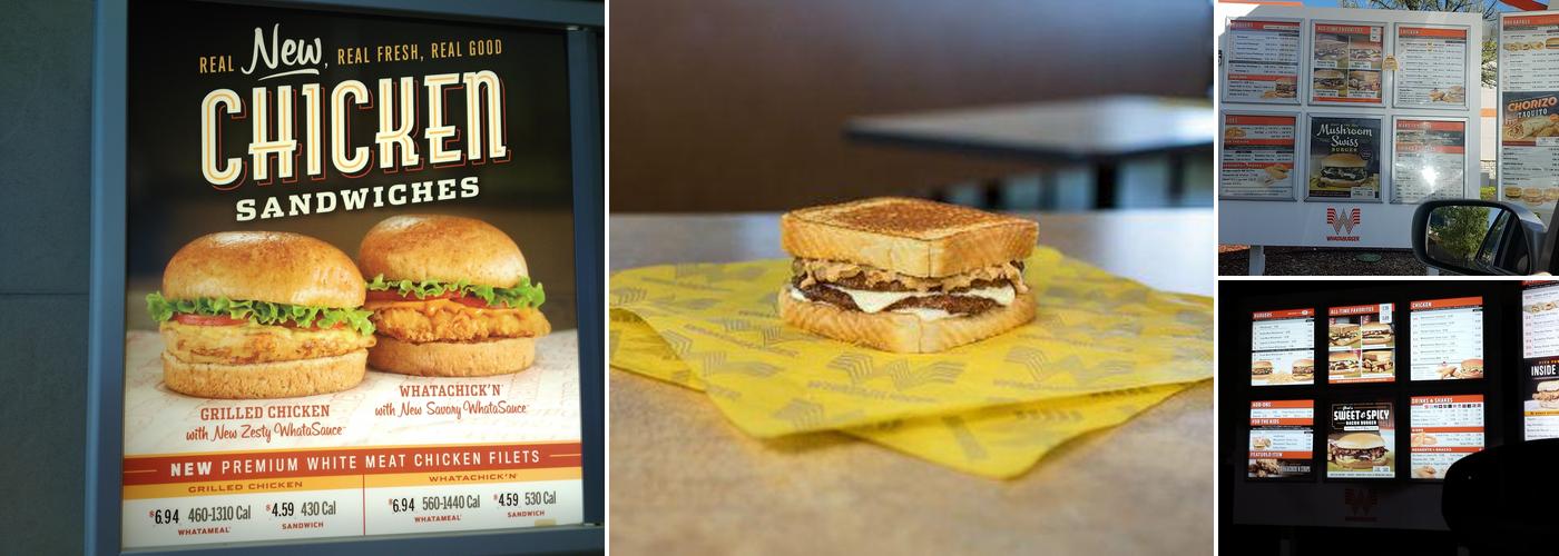 Whataburger Menu