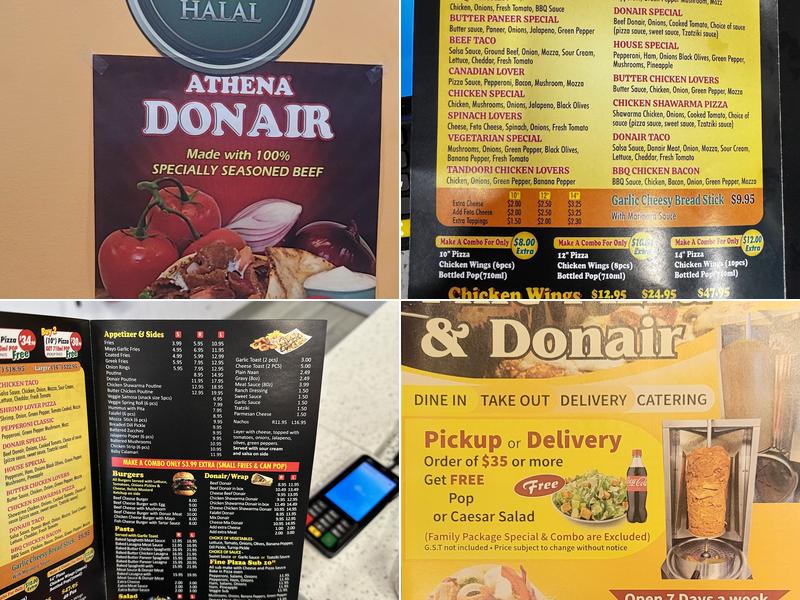 Fine Pizza And Donair Menu
