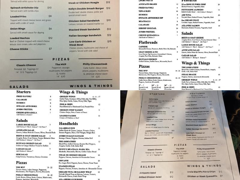 Policano's Food and Drink Menu