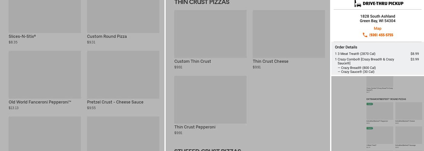Little Caesars Menu