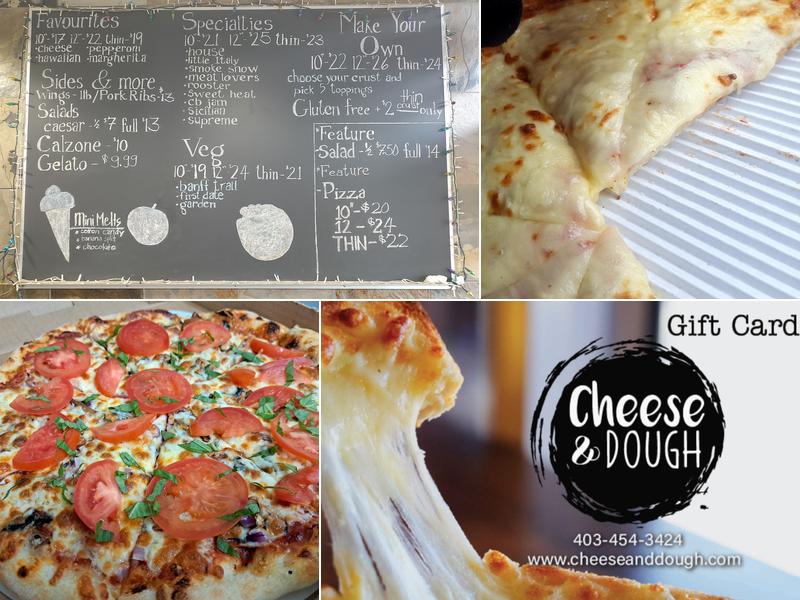 Cheese & Dough Menu