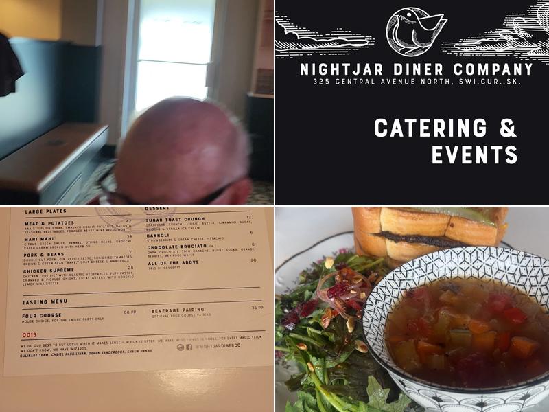 Nightjar Diner Co. Menu