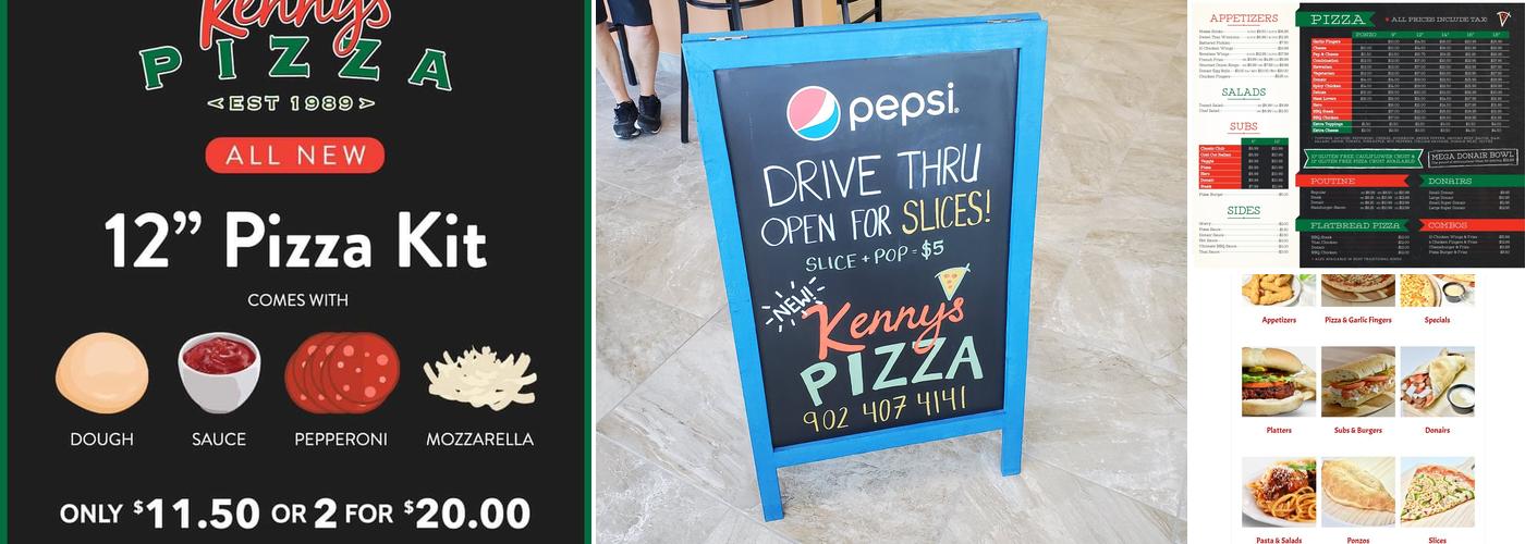 Kenny's Pizza Kearney Lake Rd Menu
