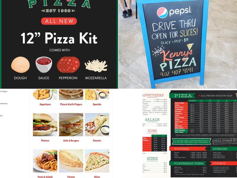 Kenny's Pizza Kearney Lake Rd Menu