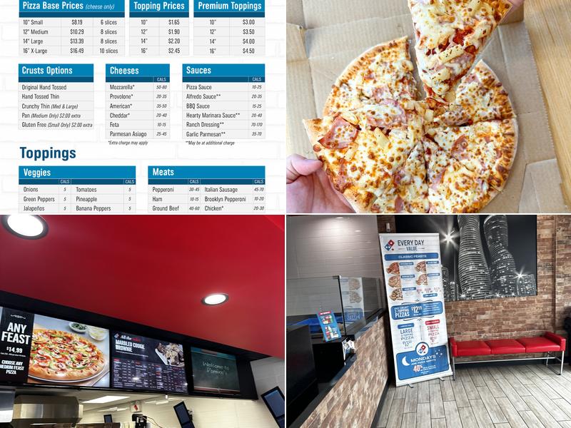 Domino's Pizza Menu