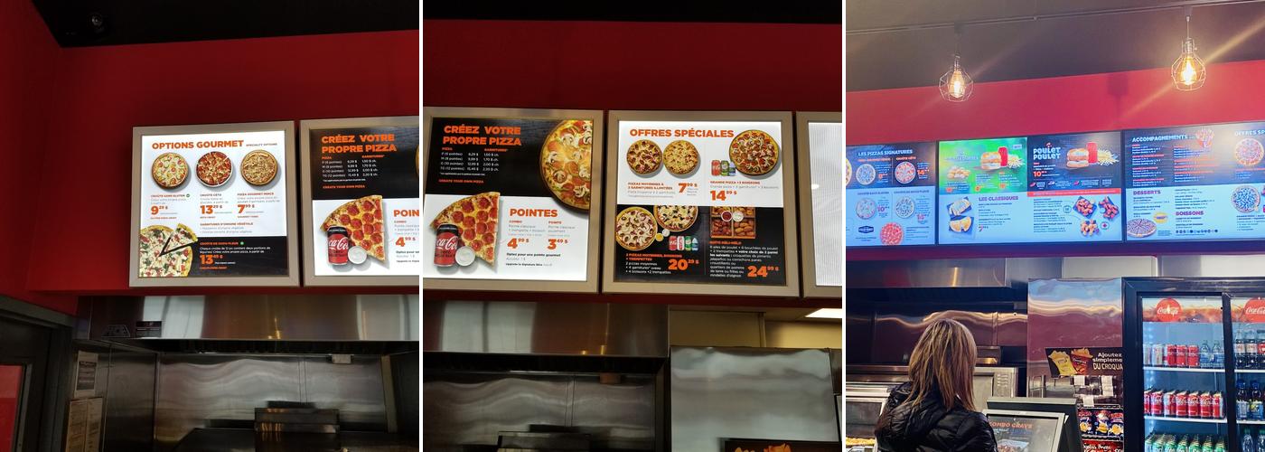 Pizza Pizza Menu