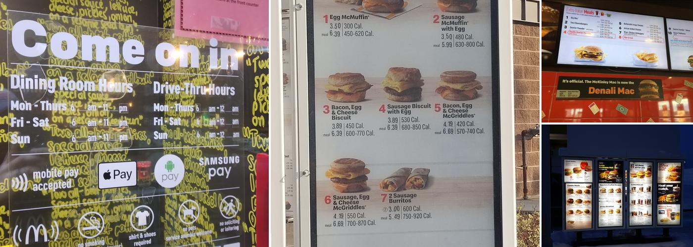 McDonald's Menu