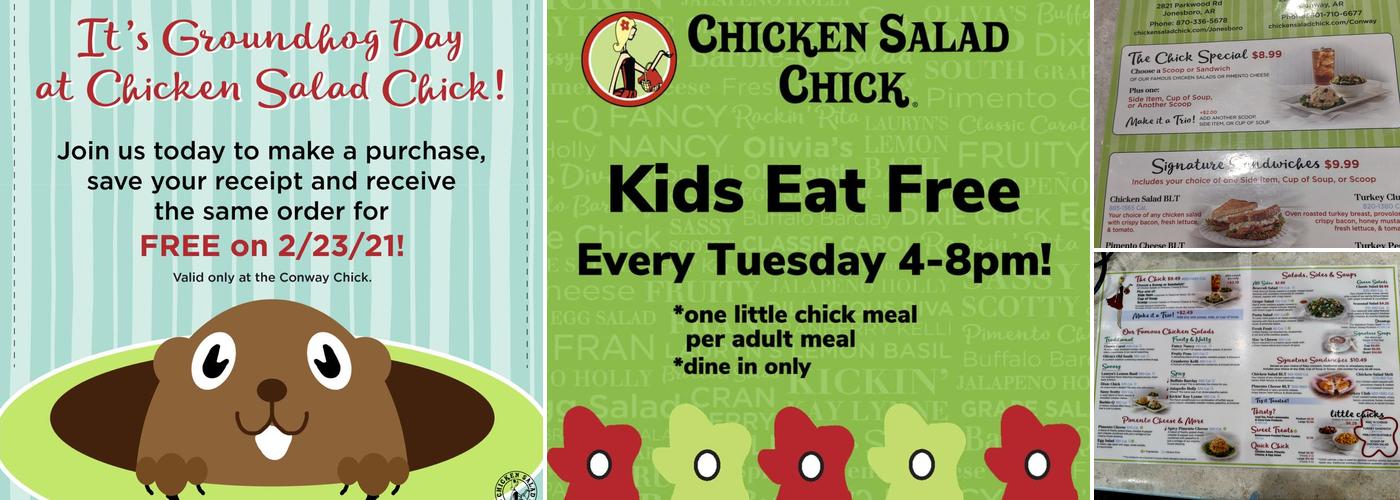 Chicken Salad Chick Menu