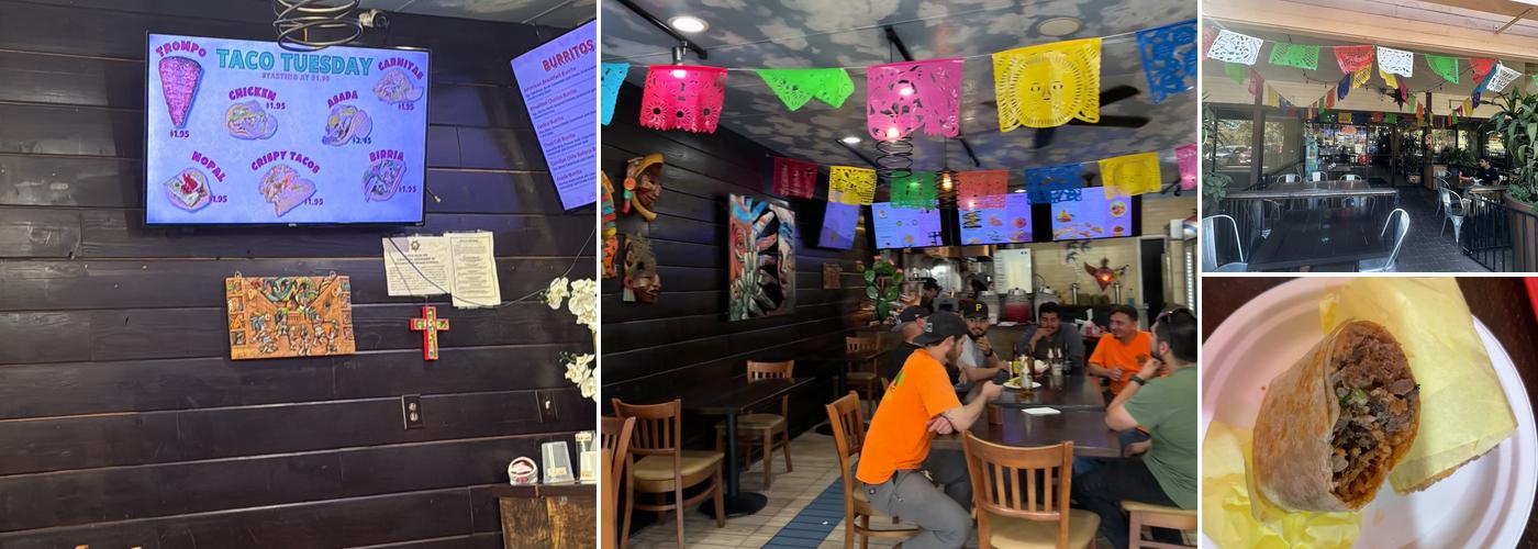 Taqueros Mexican Restaurant Menu