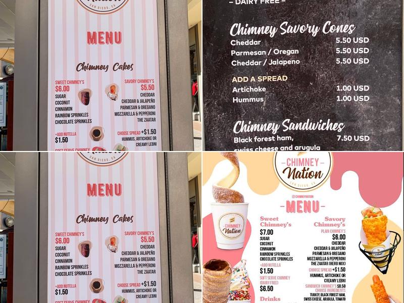 Chimney Nation Menu