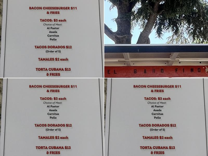 Johnny's Menu
