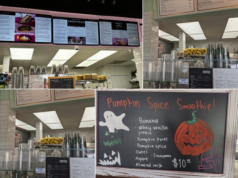 Better Blendz Menu