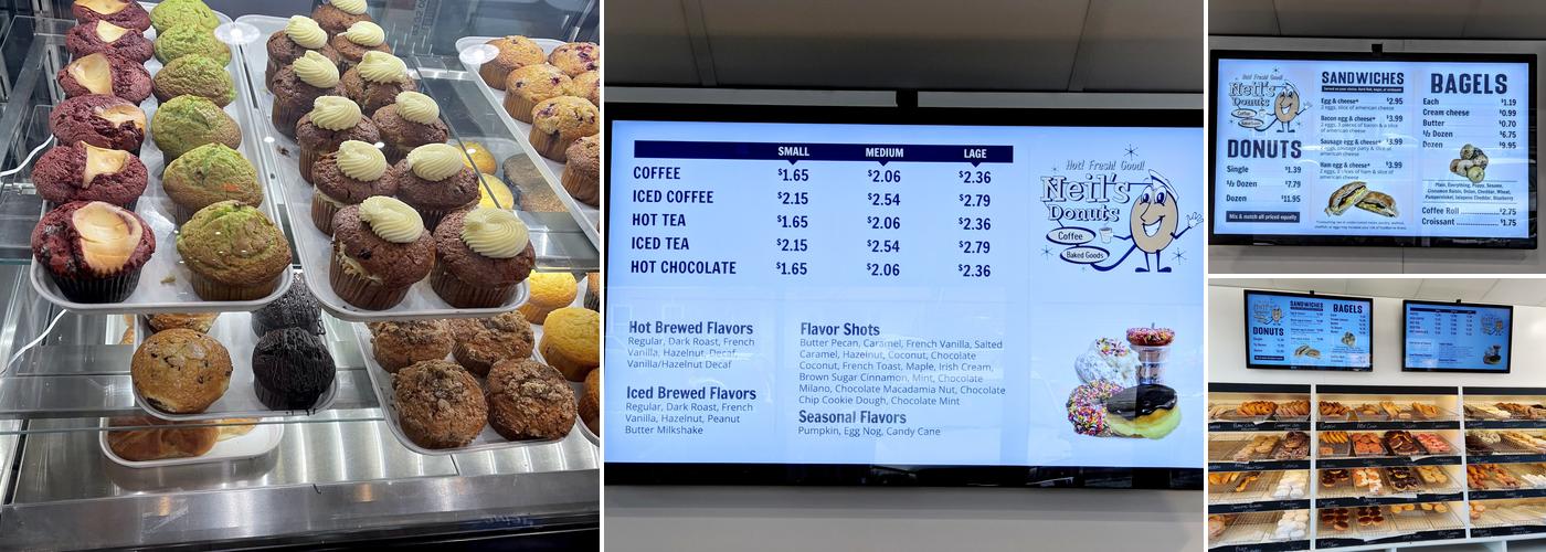Neil’s Donuts Menu
