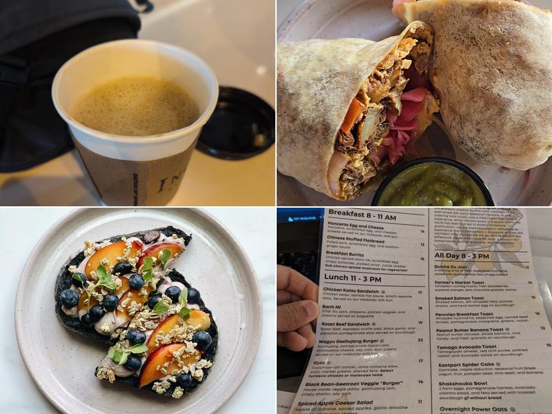 InGrano Bistro Bakery Menu