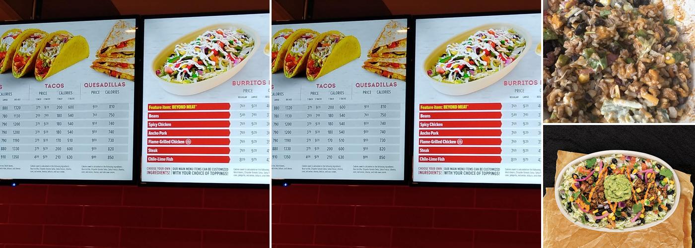 Quesada Burritos & Tacos Menu