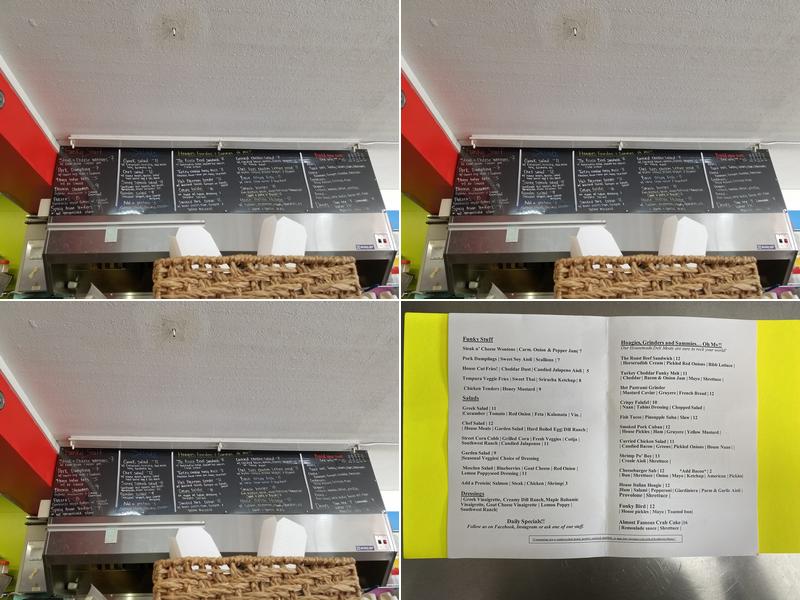 Funkalicious Market and Deli Menu