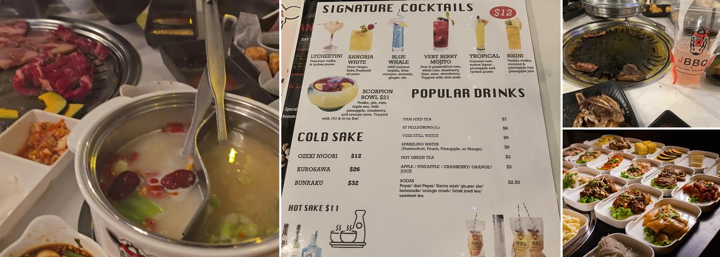 JBBQ Hot Pot & BBQ Menu