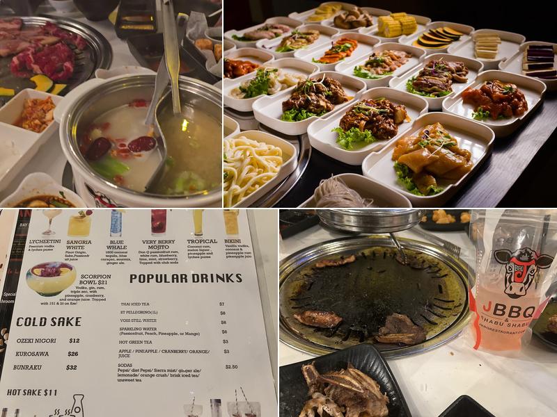 JBBQ Hot Pot & BBQ Menu