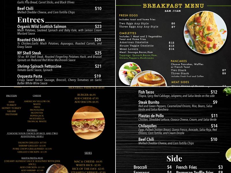 Xpress Kitchen Menu